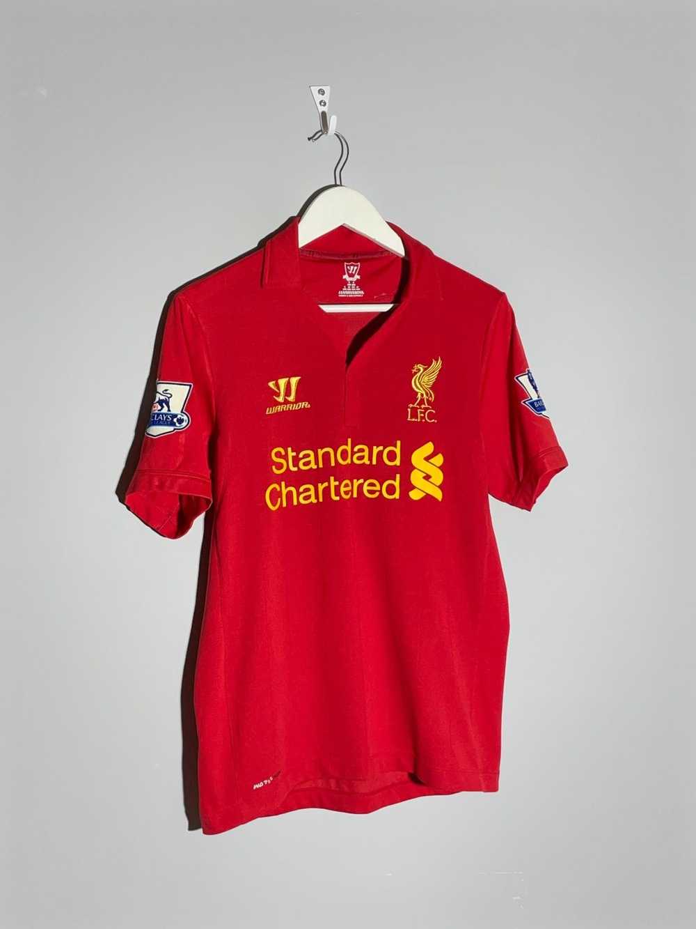 Liverpool × Soccer Jersey × Warrior #8 Gerrard Li… - image 4