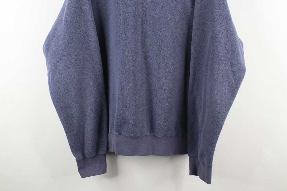 Vintage Vintage Orvis Blank Reverse Fleece Crewne… - image 3