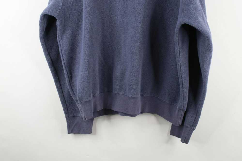 Vintage Vintage Orvis Blank Reverse Fleece Crewne… - image 7