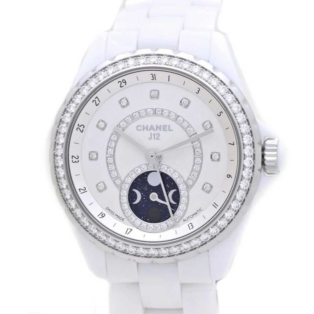 Chanel CHANEL J12 Firs de Lune Diamond H3405 Whit… - image 10