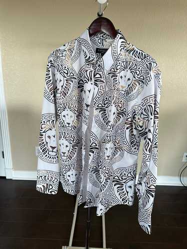 Other Italian Ravalli Lion Long-Sleeve Button Up