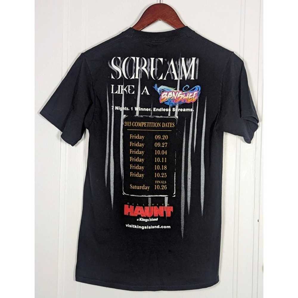 Kings Island Shirt Small Scream Like A Banshee Ha… - image 2