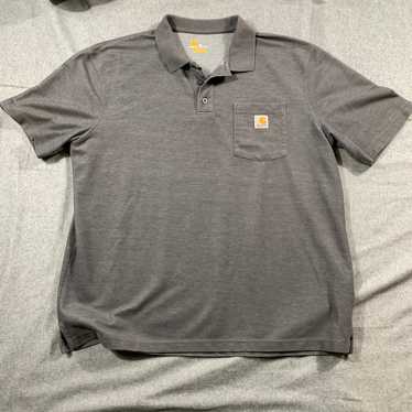 Carhartt Shirt Adult Extra Large Gray Casual T Shi