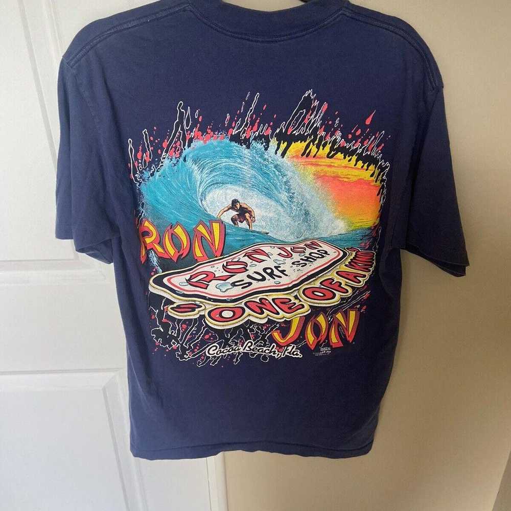 Vintage Single Stitch Ron Jon Surf Shop T-shirt G… - image 2