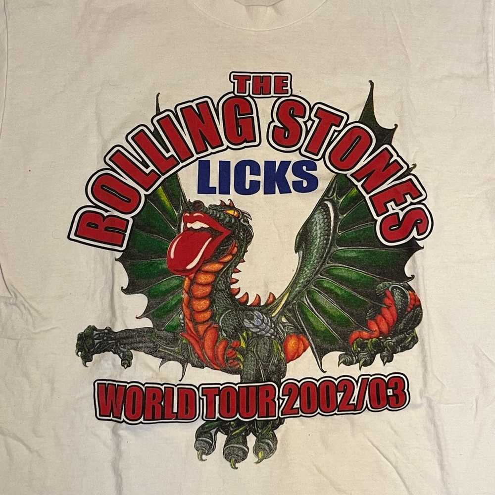 2002/03 Rolling Stones t shirt - image 2