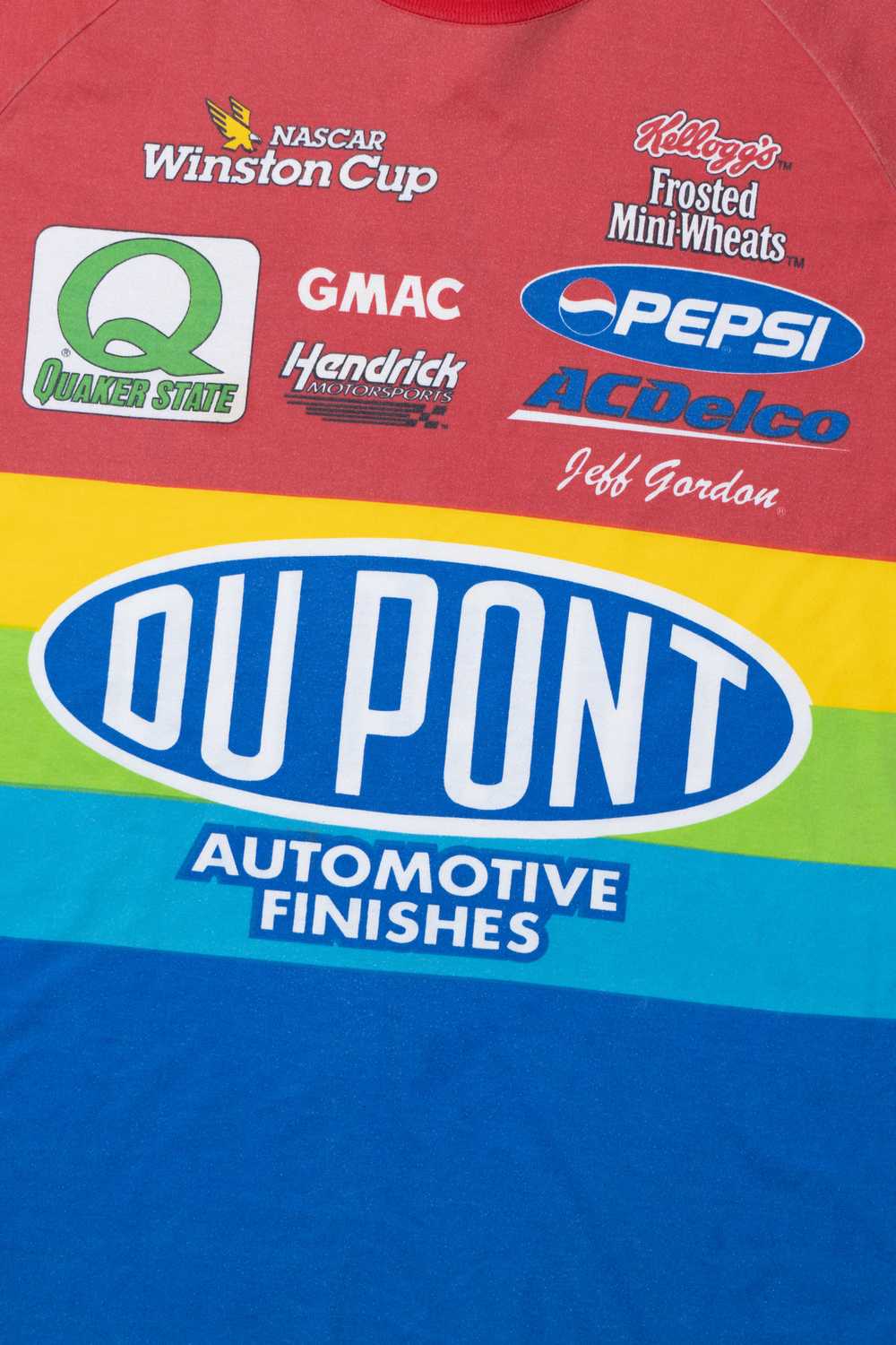 Vintage Jeff Gordon NASCAR Dupont #24 Striped Rai… - image 4