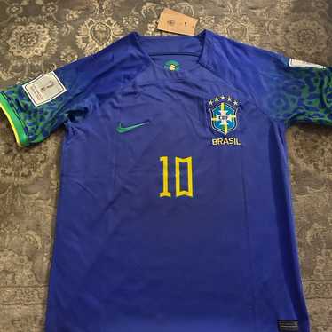 Nike Brazil 2014 FIFA World Cup Brasil Home Jersey PLAYER ISSUE SIZE M  (adults)