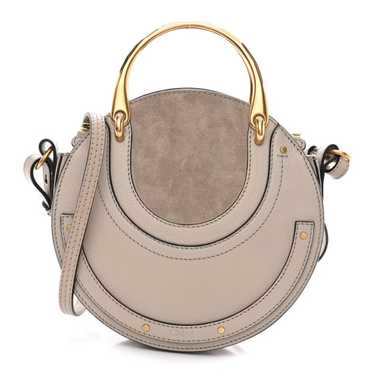 Faye Small Calfskin and Suede Shoulder Bag
