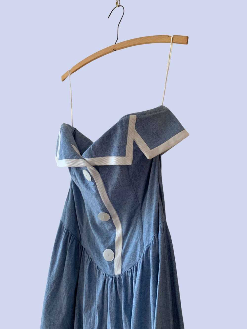 EXPO Vintage Strapless Midi Dress (14) | Used,… - image 3