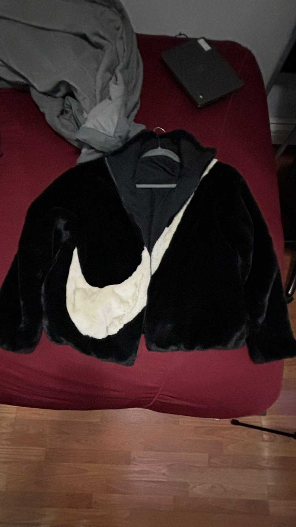 Nike Nike big swoosh fleece jacket - image 2