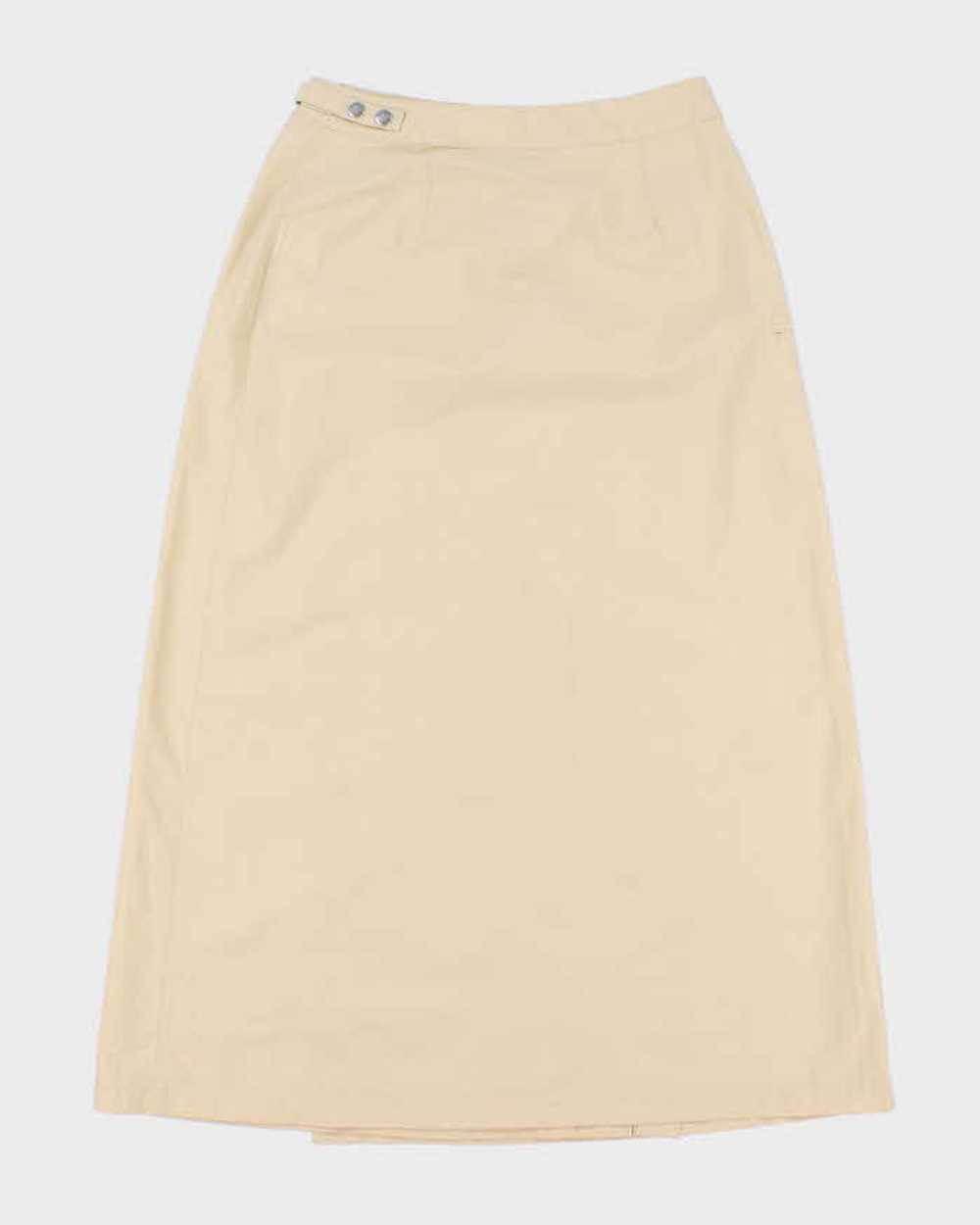 Aigle Beige Wrap Skirt - M - image 2