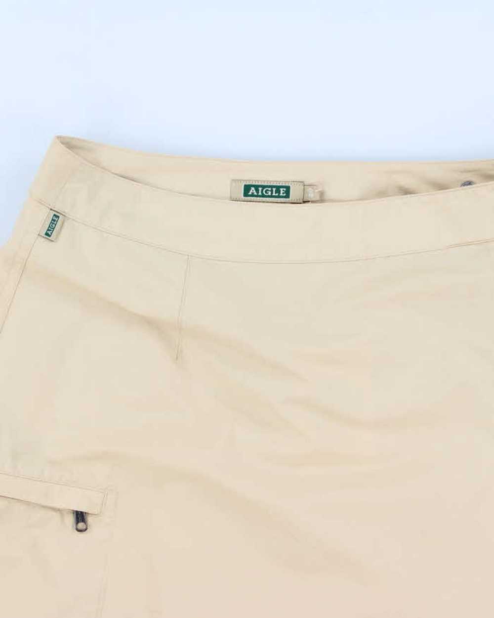 Aigle Beige Wrap Skirt - M - image 3