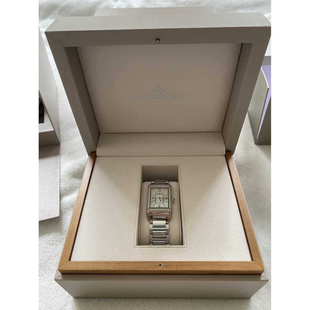 Jaeger-Lecoultre Reverso white gold watch - image 11