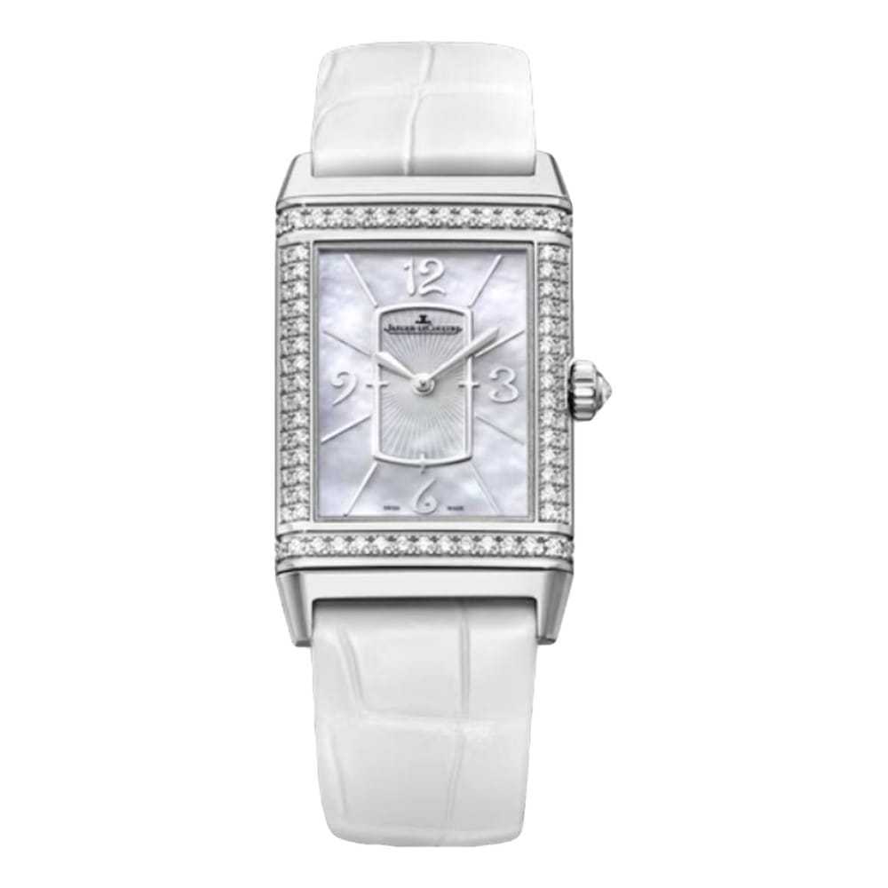 Jaeger-Lecoultre Reverso white gold watch - image 1