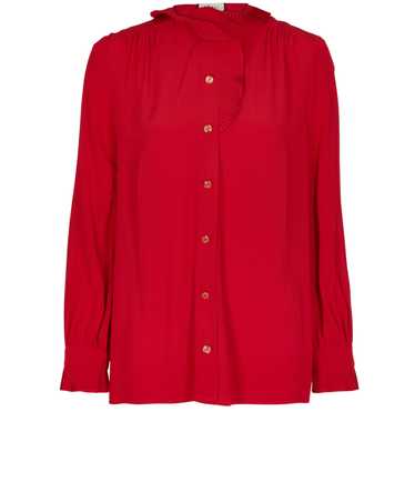 Tops Gucci Frill GG Buttoned Blouse