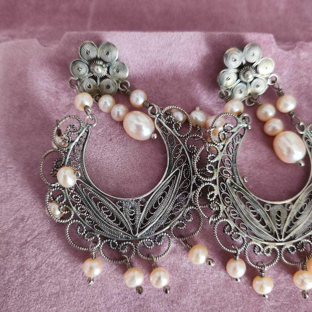 Yvone Christa Silver earrings - image 2