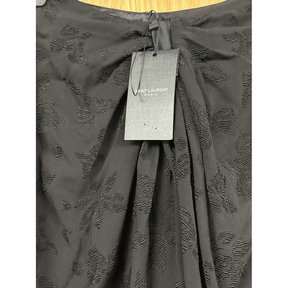 Saint Laurent Silk mid-length skirt - image 3