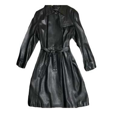 Kenneth Cole Leather trench coat - image 1