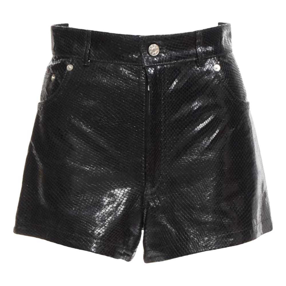 Manokhi Leather shorts - image 1