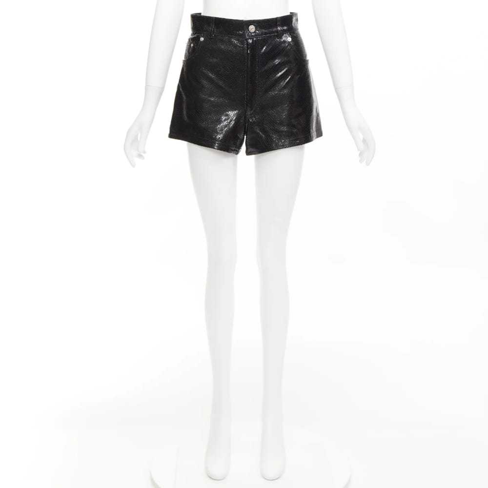 Manokhi Leather shorts - image 9