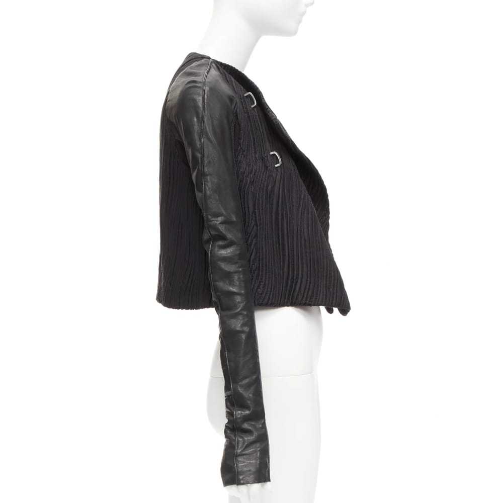 Rick Owens Wool biker jacket - image 5