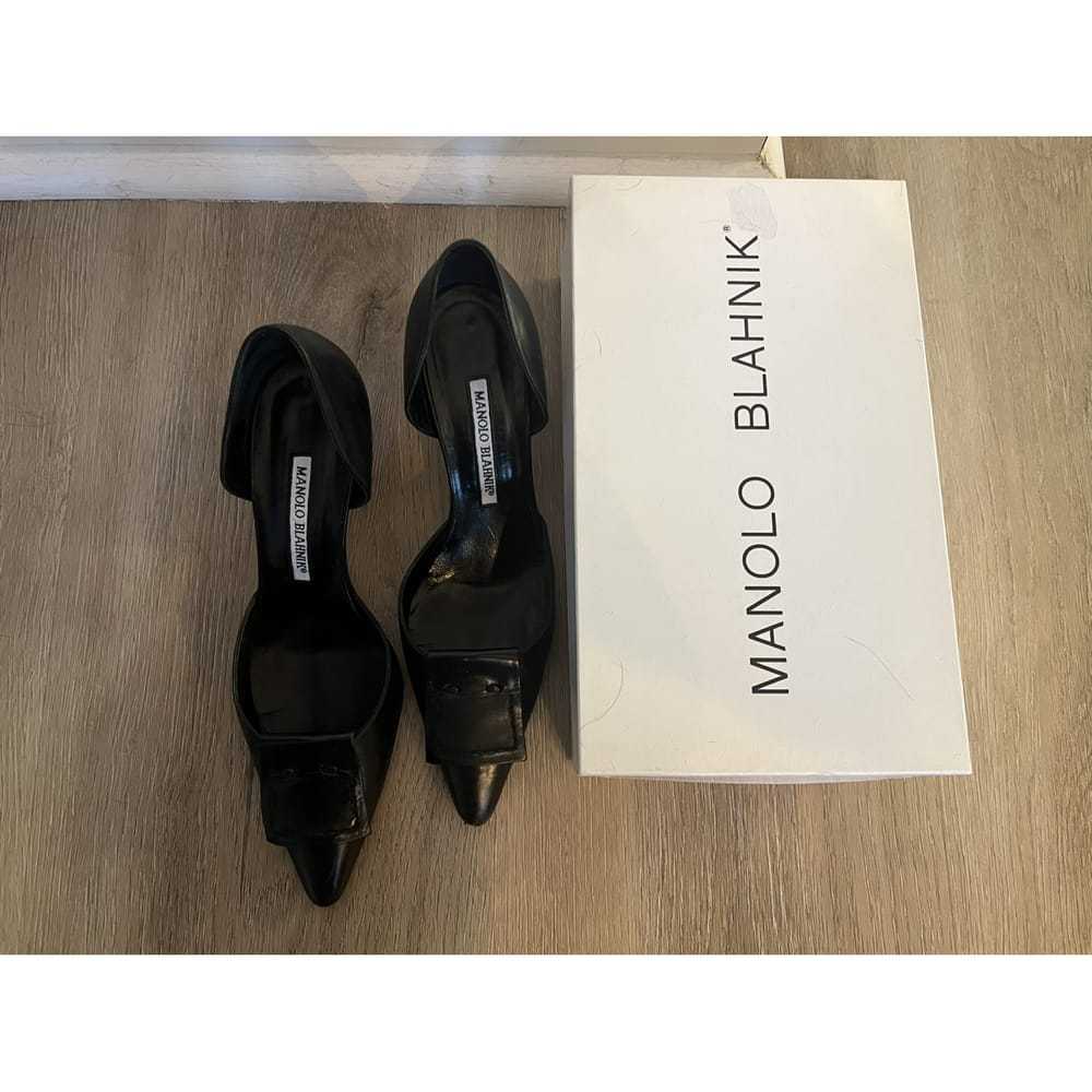 Manolo Blahnik Leather heels - image 2