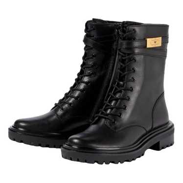 Tory Burch Leather biker boots