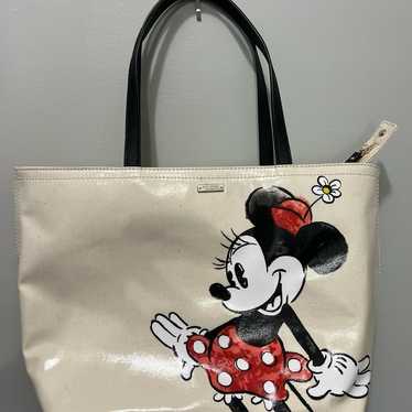 Kate spade disney on sale Minnie Mouse figaro tote bag purse