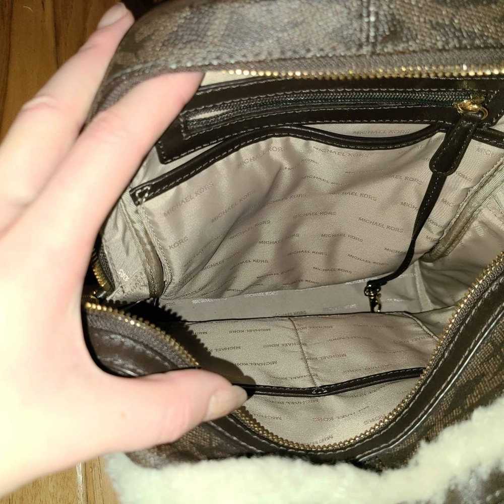 Michael Kors MK Designer Backpack Shoulder Bag - image 6