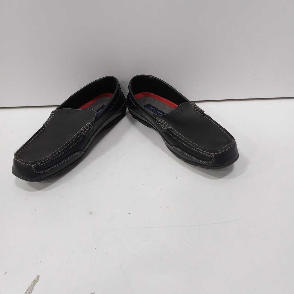 Men's Black Tommy Hilfiger Loafer Size 8 - image 2