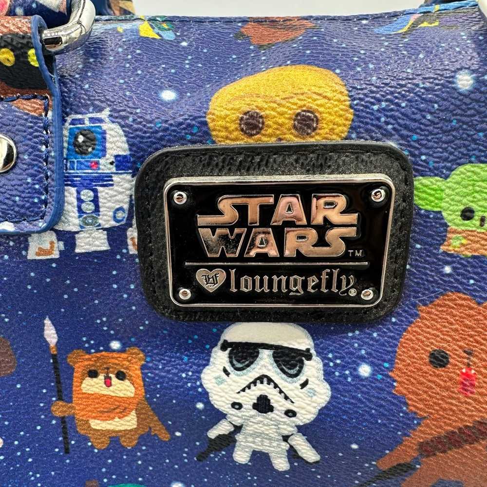 Loungefly Disney Star Wars Tattoo Faux Leather To… - image 3