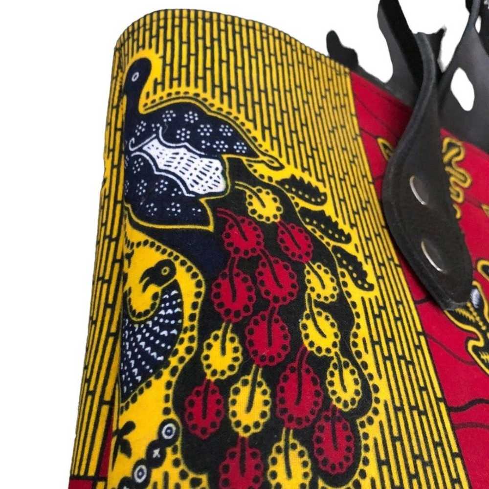 Djimi Djama Vibrant West African Large Handmade T… - image 3