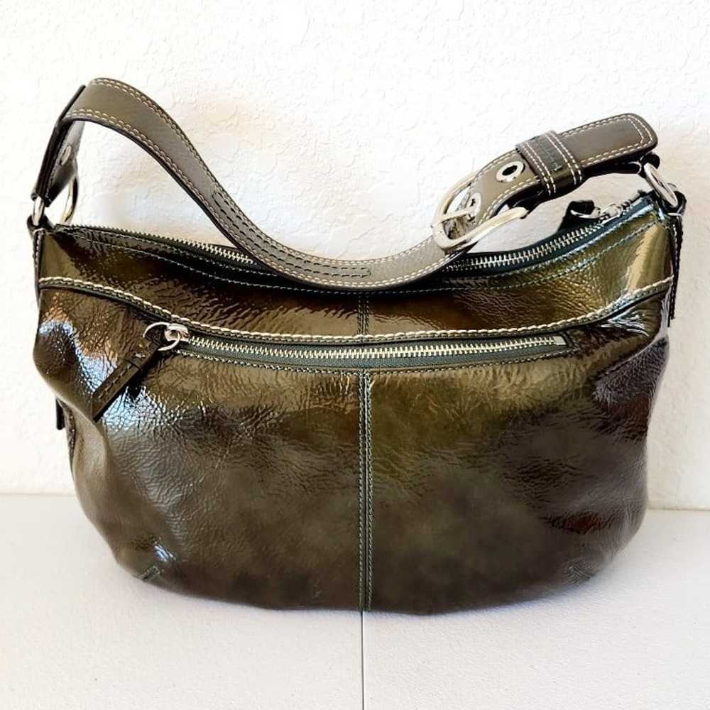 Coach Patent Leather Hobo Purse - image 3