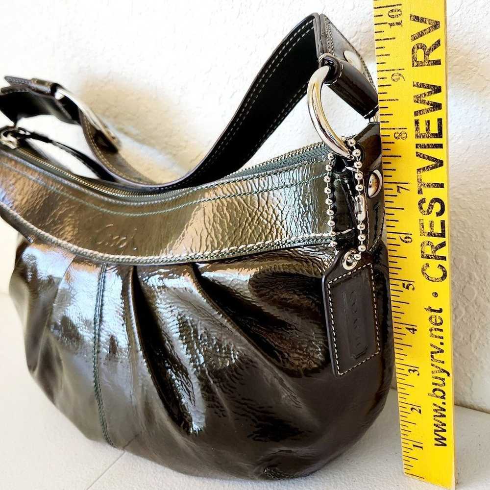 Coach Patent Leather Hobo Purse - image 8