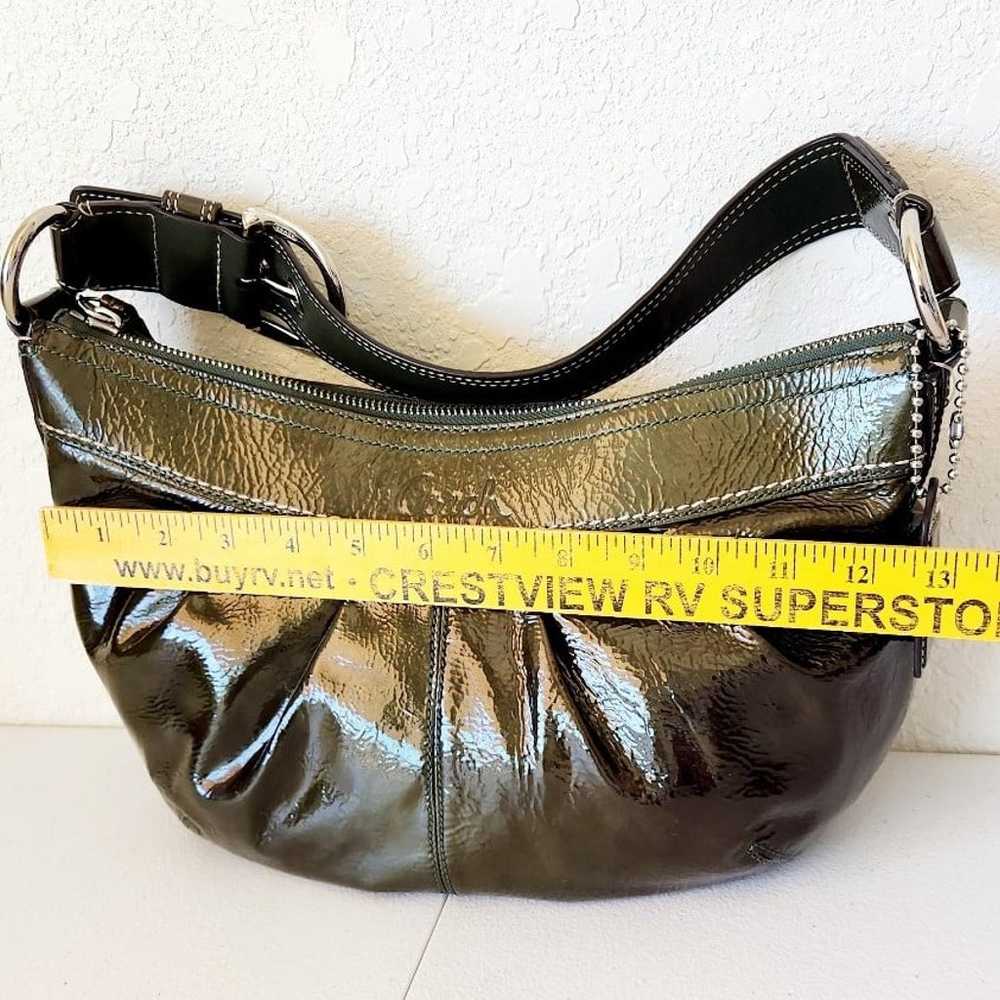 Coach Patent Leather Hobo Purse - image 9