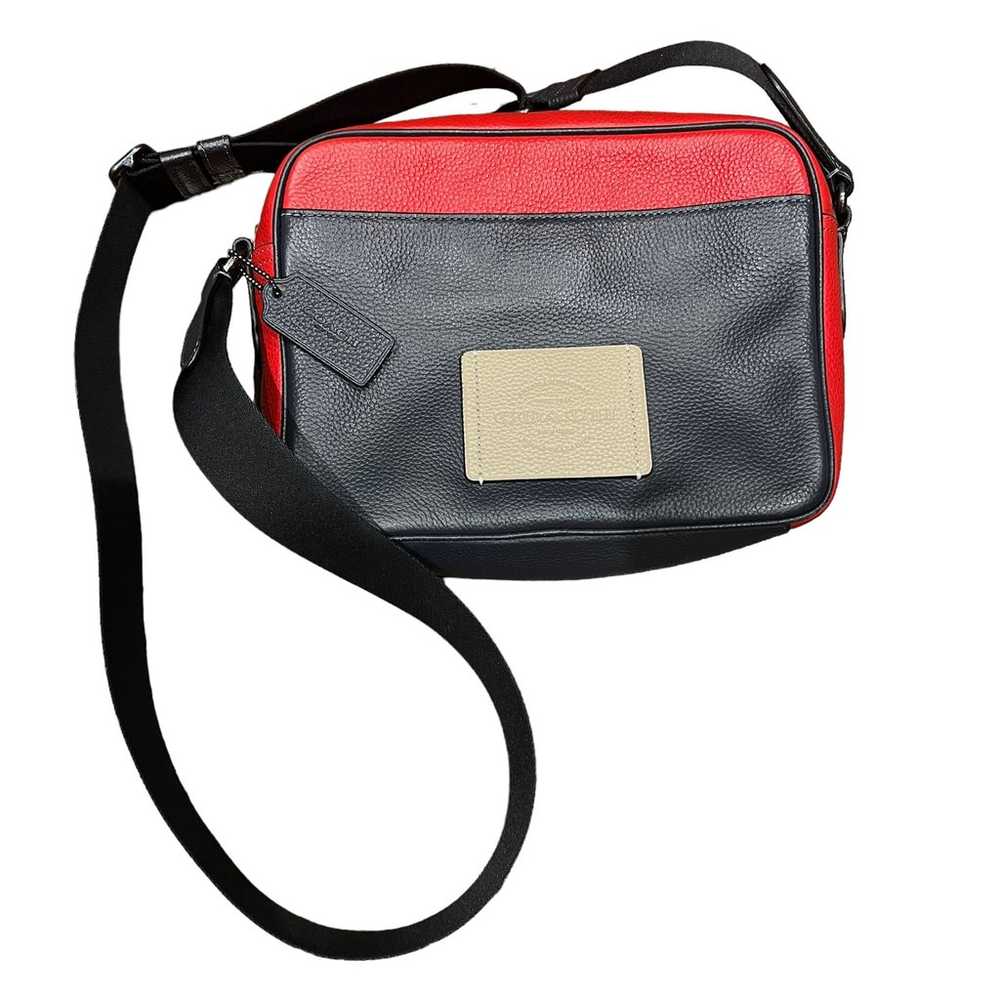 Coach Hudson Leather Crossbody Bag - image 1