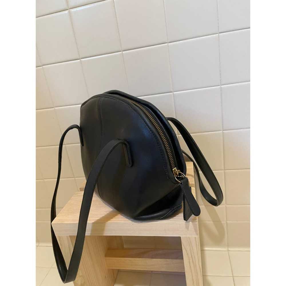 Vintage Coach Asheville Zip Bowler Bag Black Leat… - image 4
