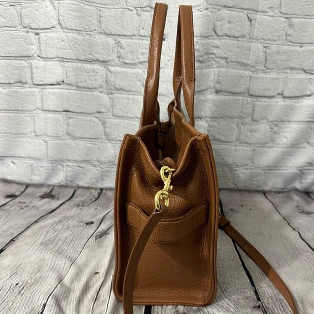 Brand New Ｍarc Jacobs Brown Leather The Tote Bag - image 3