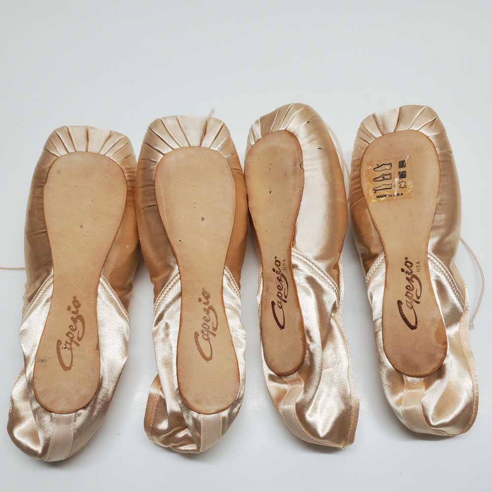 Lot of 2 Pairs Capezio Ballet Dance Pointe Shoes … - image 4