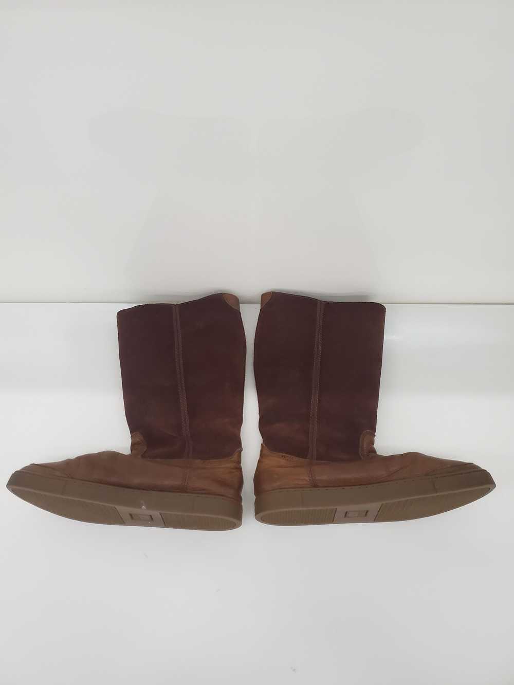 Women Frye Gemma Tall Brown Suede winter boots Si… - image 2