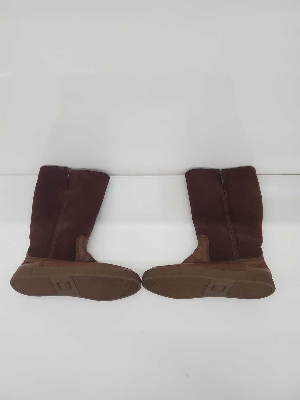 Women Frye Gemma Tall Brown Suede winter boots Si… - image 3
