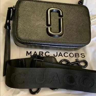NWT Marc Jacob the SNAPSHOT Crossbody Bag Black - image 1