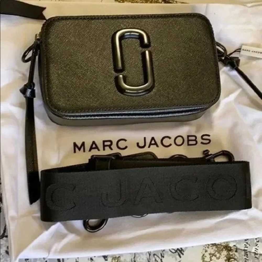 NWT Marc Jacob the SNAPSHOT Crossbody Bag Black - image 2