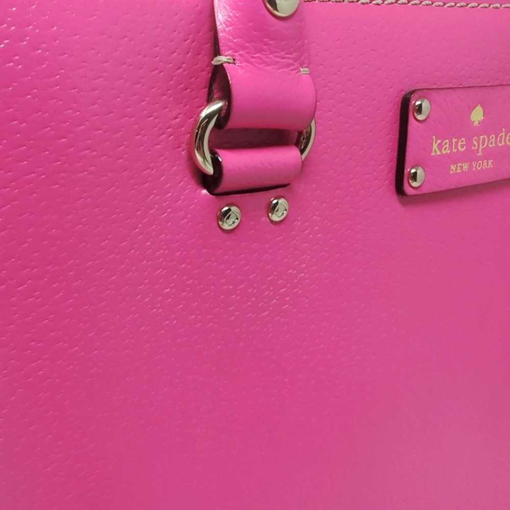Kate Spade Womens Purse Bag Pink Barbie Shoulder - image 7