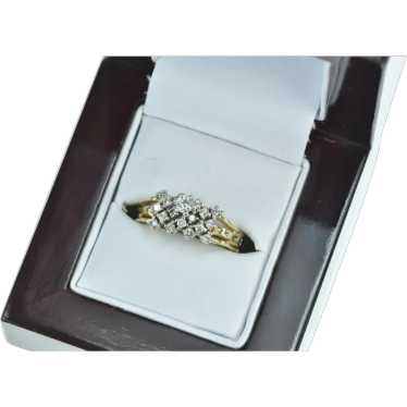 14K 0.55 Ctw Diamond Engagement Bridal Set Ring S… - image 1