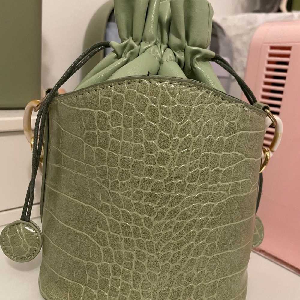 Green classic clutch purse - image 2