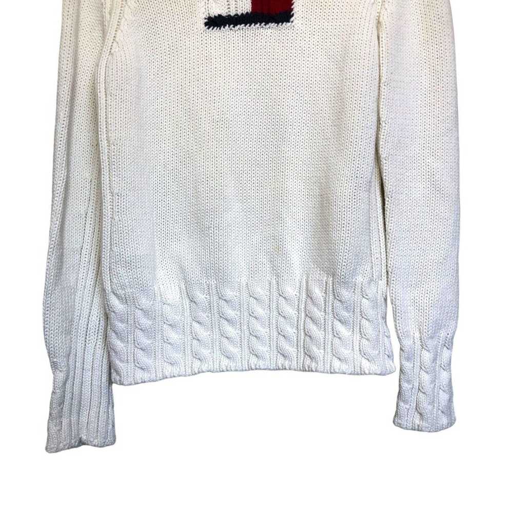 Vintage 90's Tommy Hilfiger Women's Sweater Cable… - image 6