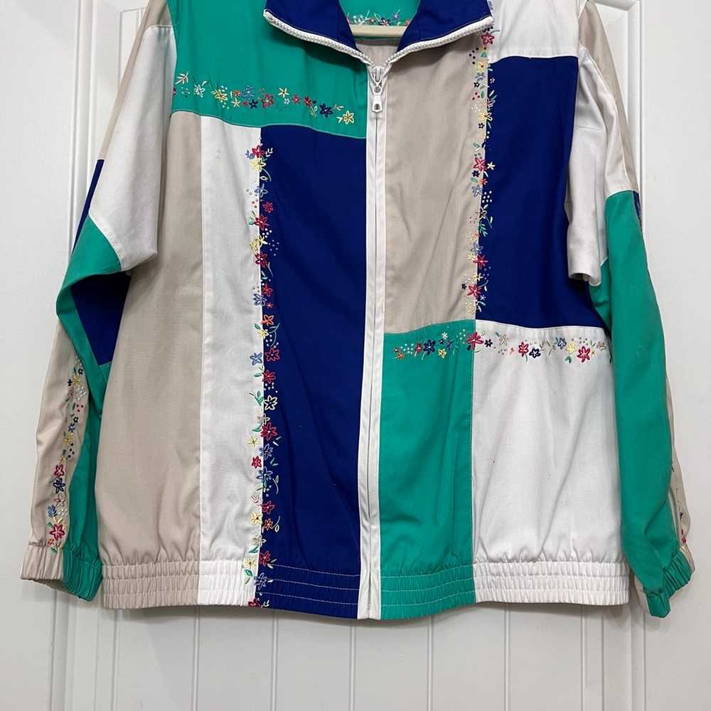 Vintage Koret Francisca Jacket Size M With Embroi… - image 1