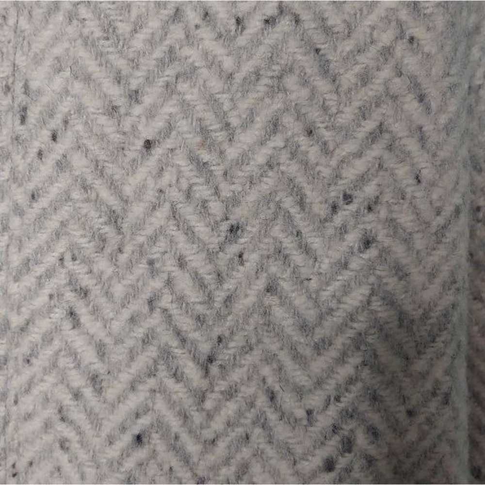 Vintage 50s Sager Tweed 100% Wool Grey Cream Jack… - image 8