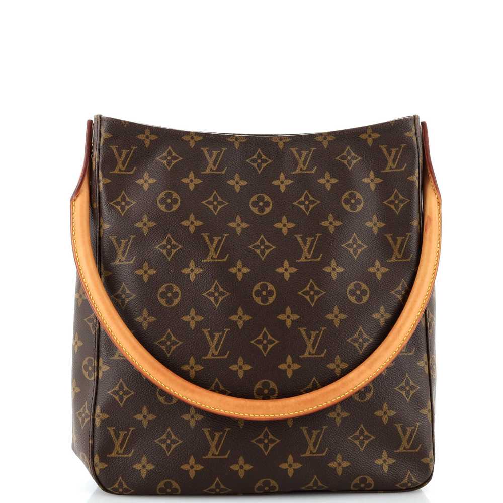 Louis Vuitton Looping Handbag Monogram Canvas GM - image 1